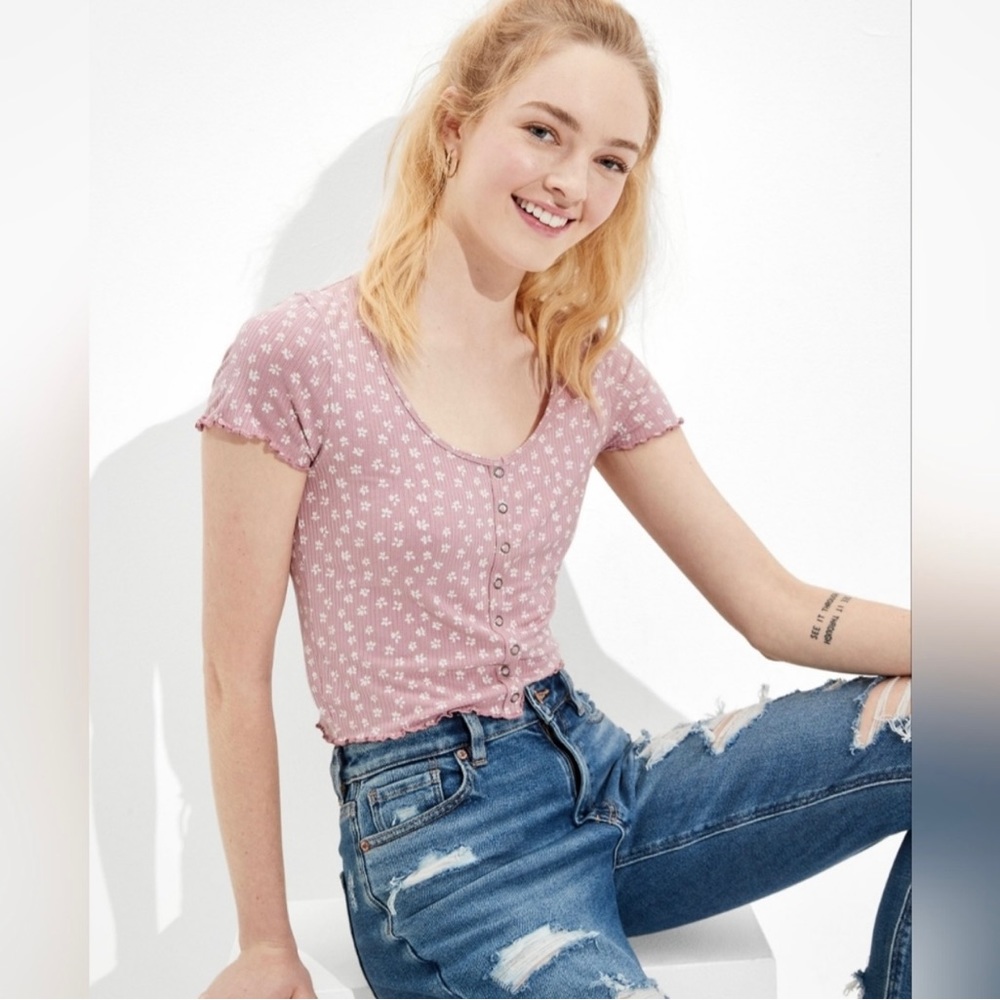 AMERICAN EAGLE Soft and Sexy Crop Top Size Medium